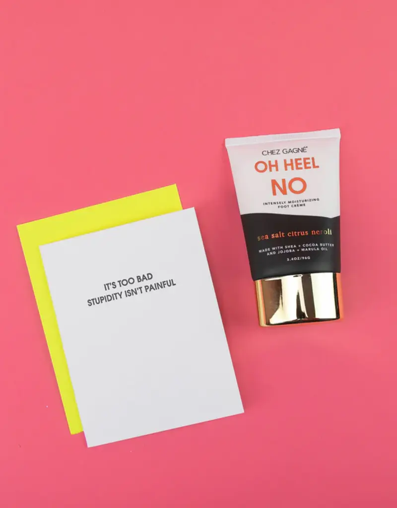 J.HOFFMAN'S Oh Heel No- Sea Salt Citrus Foot Creme