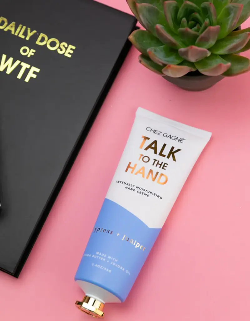 J.HOFFMAN'S Talk To The Hand- Cypress & Juniper Hand Creme