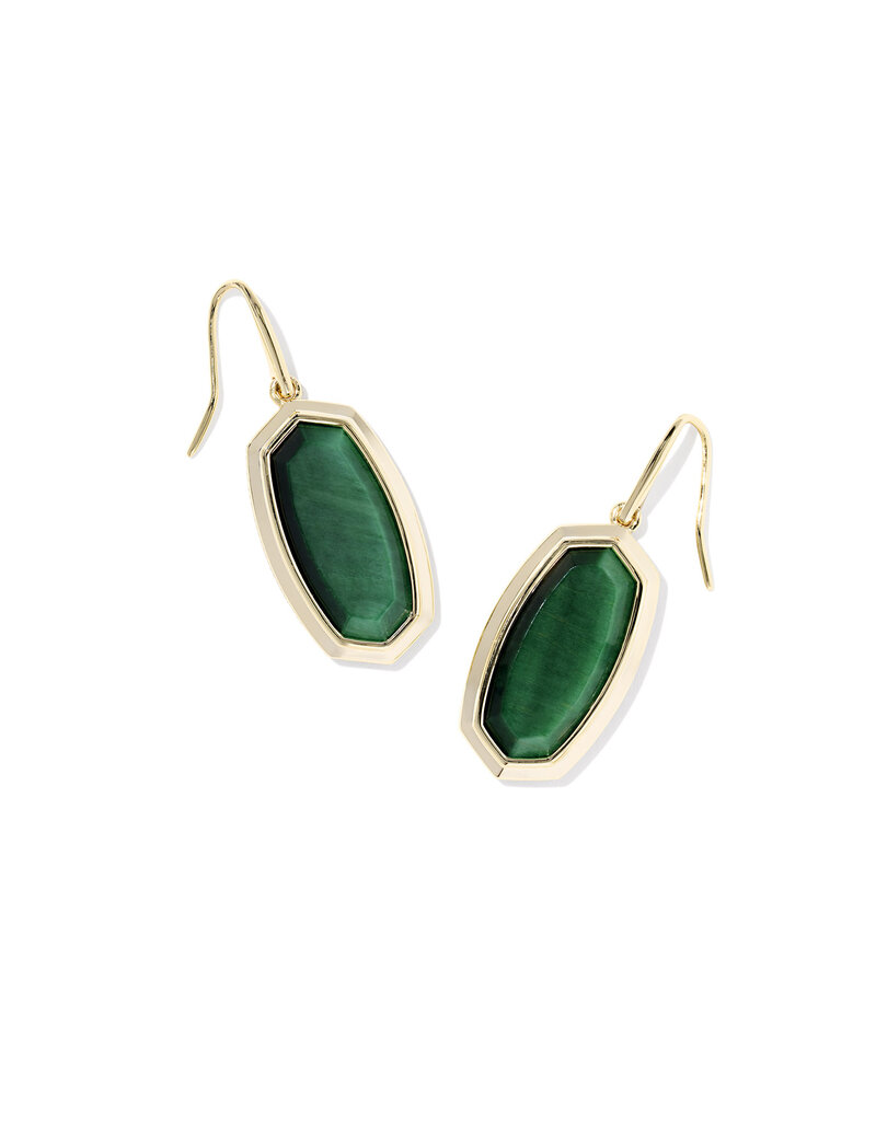 KENDRA SCOTT Dani Bezel Drop Earrings