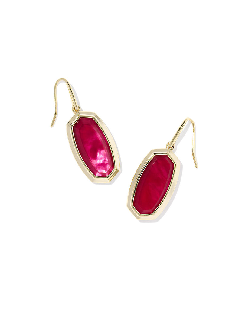 KENDRA SCOTT Dani Bezel Drop Earrings