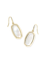 KENDRA SCOTT Dani Bezel Drop Earrings