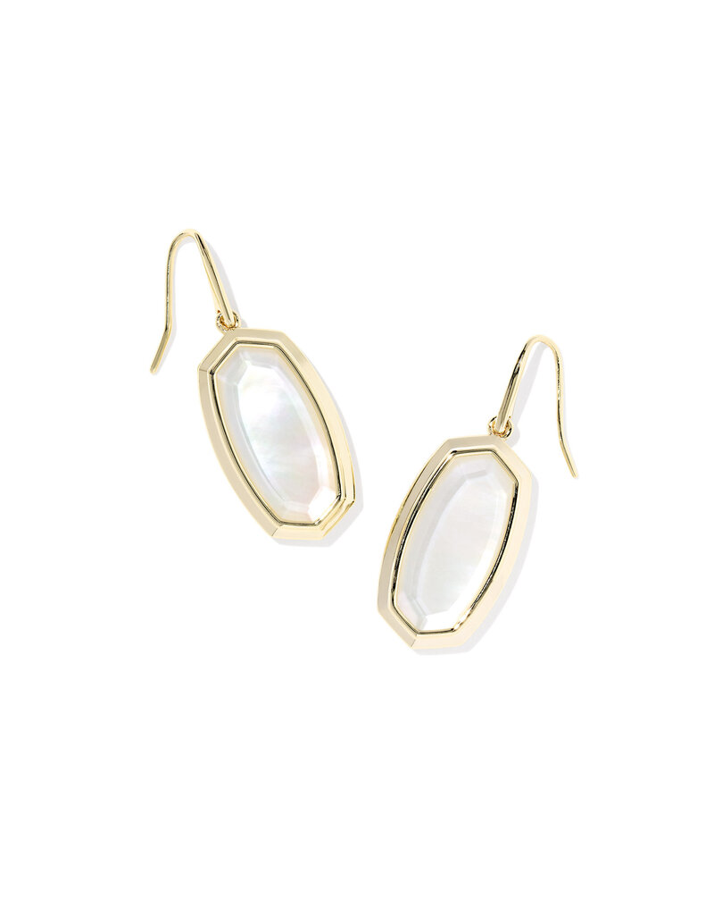 KENDRA SCOTT Dani Bezel Drop Earrings