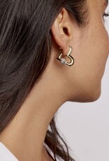 KENDRA SCOTT Emery Heart Hoop Earrings