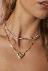 KENDRA SCOTT Emery Heart Pendant Necklace