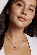 KENDRA SCOTT Emery Heart Pendant Necklace