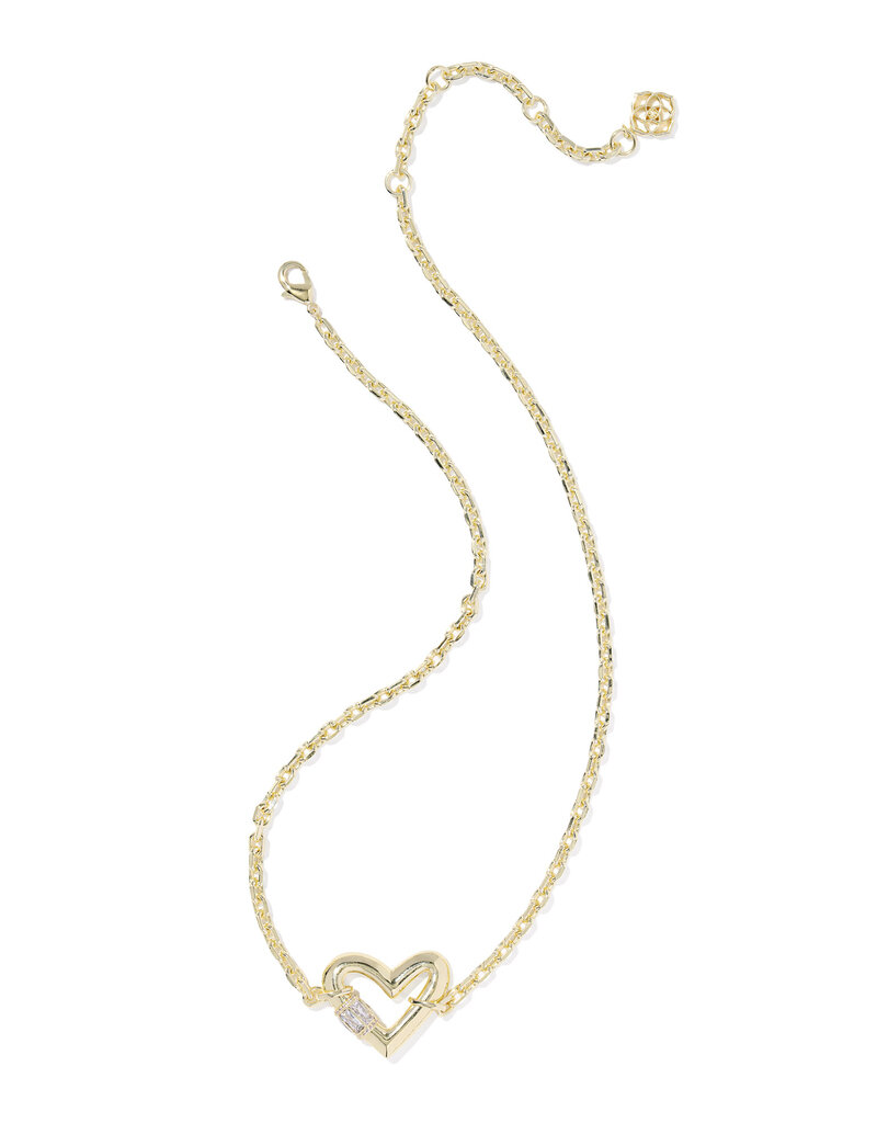KENDRA SCOTT Emery Heart Pendant Necklace