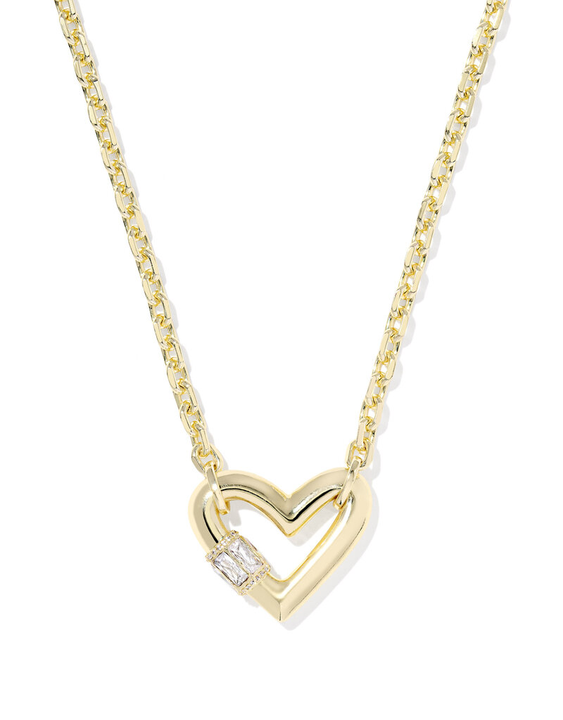 KENDRA SCOTT Emery Heart Pendant Necklace