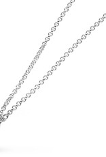 LAGOS Signature Caviar The Drop Two-Tone Lock Diamond Pendant Necklace