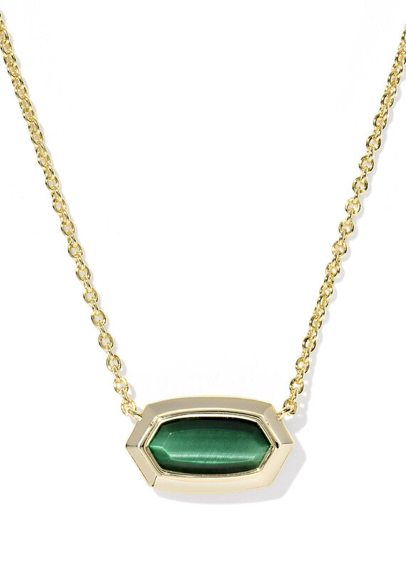 KENDRA SCOTT Elisa Bezel Pendant Necklace