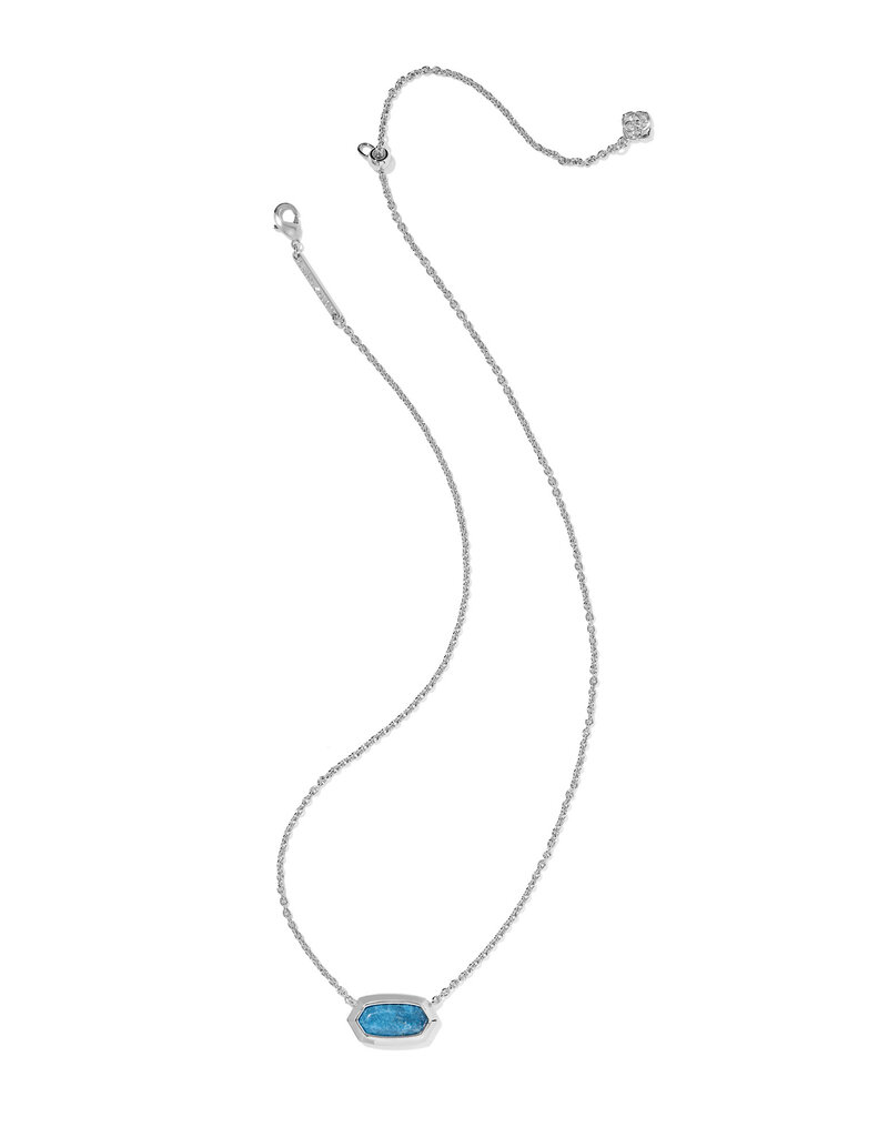 KENDRA SCOTT Elisa Bezel Pendant Necklace