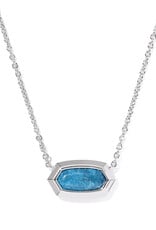 KENDRA SCOTT Elisa Bezel Pendant Necklace