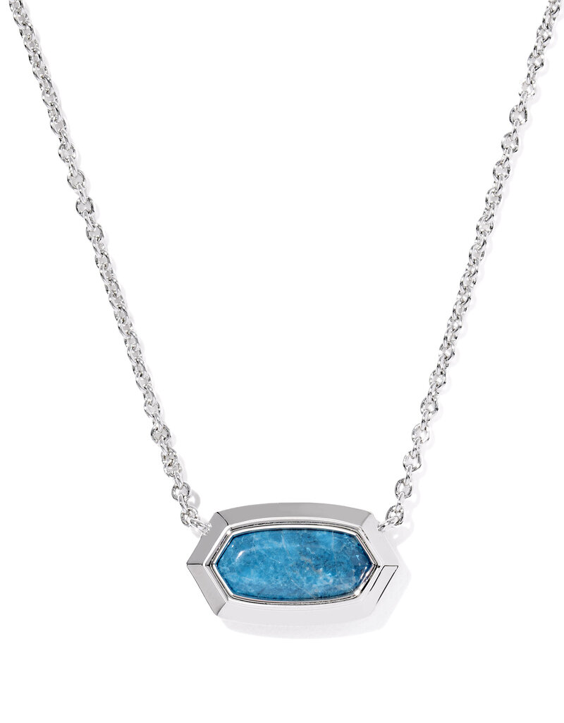 KENDRA SCOTT Elisa Bezel Pendant Necklace