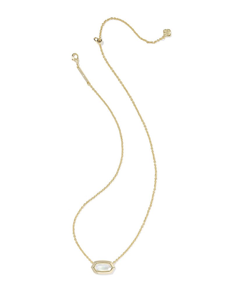 KENDRA SCOTT Elisa Bezel Pendant Necklace