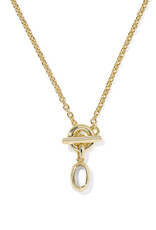 KENDRA SCOTT Mini Elisa Toggle Pendant Necklace
