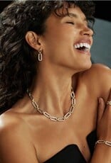 LAGOS Signature Caviar Two-Tone Link Diamond Ring