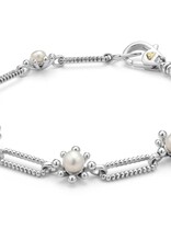 LAGOS Luna Fleur Pearl Link Bracelet