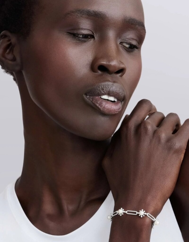 LAGOS Luna Fleur Pearl Link Bracelet
