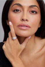 LAGOS Pink Caviar Pink Ceramic Caviar Diamond Ring