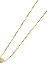 LAGOS Covet 18K Gold Diamond Sphere Nekclace