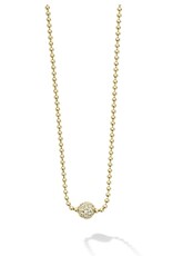 LAGOS Covet 18K Gold Diamond Sphere Nekclace