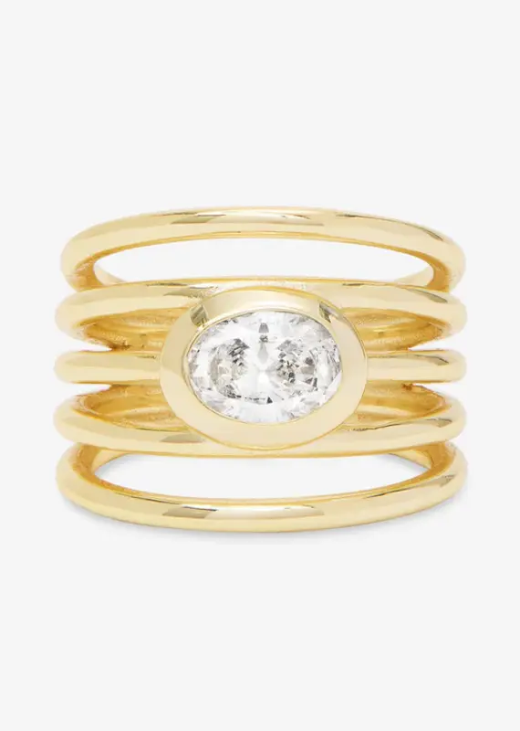 J.HOFFMAN'S She's A Boss Stacked Ring
