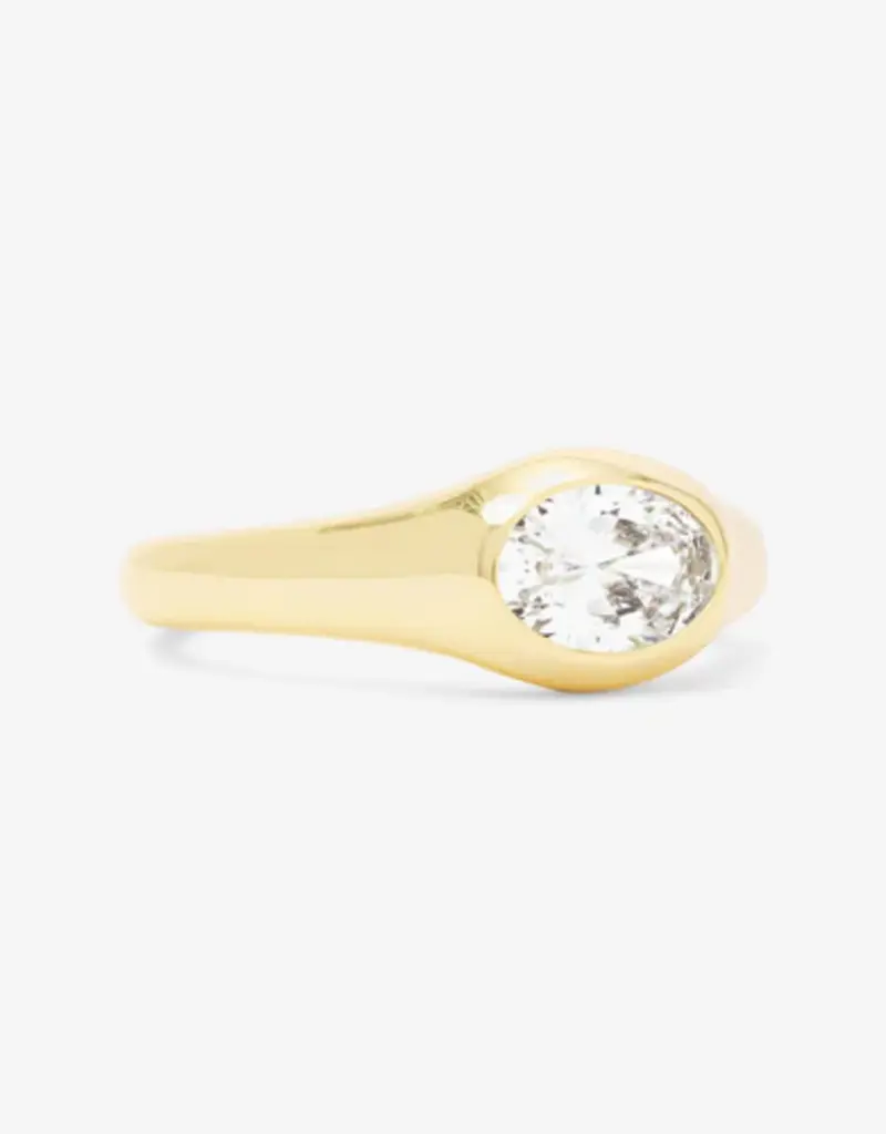 J.HOFFMAN'S She's A Boss Signet Ring