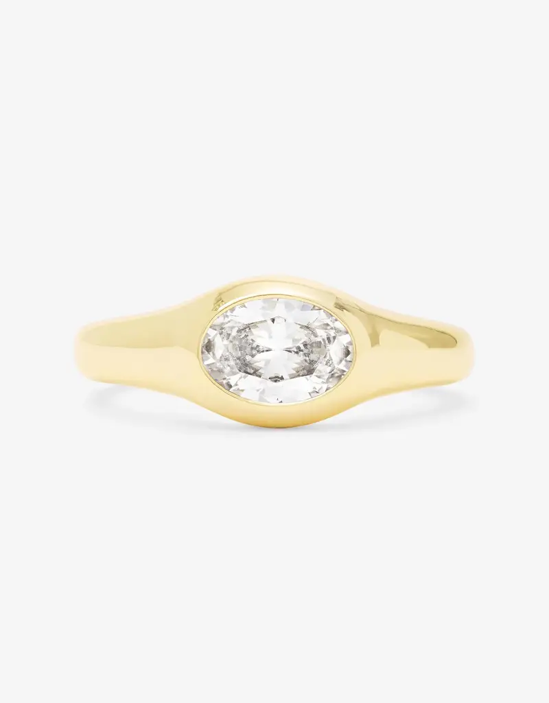 J.HOFFMAN'S She's A Boss Signet Ring