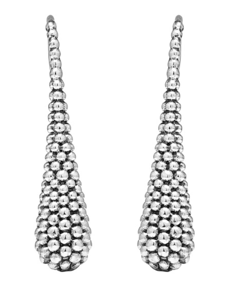 LAGOS Signature Caviar Beaded Teardrop Earrings