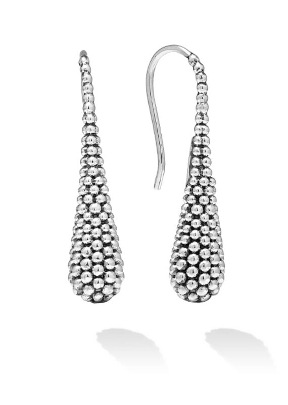 LAGOS Signature Caviar Beaded Teardrop Earrings