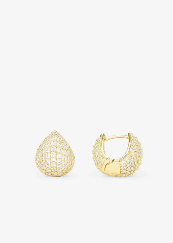 J.HOFFMAN'S Lil' Norah Pave Earrings