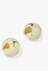 J.HOFFMAN'S Norah Pave Earrings