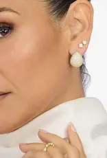 J.HOFFMAN'S Norah Pave Earrings