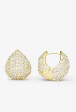 J.HOFFMAN'S Norah Pave Earrings