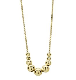 LAGOS 18k Caviar Gold Graduated Beaded Necklace