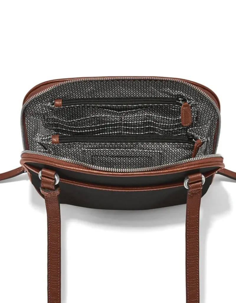 Shelby Organizer in Black/Brown