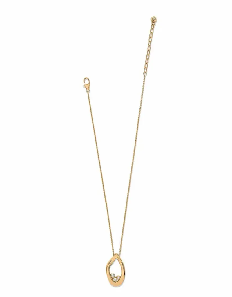 Cascade Lumina Necklace in Gold