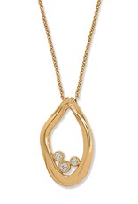 Cascade Lumina Necklace in Gold