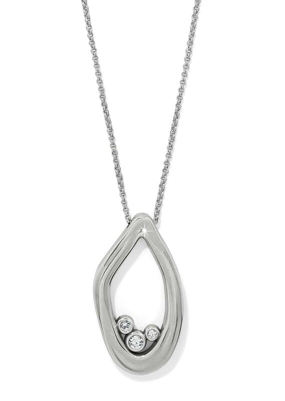 Cascade Lumina Necklace in Silver