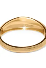 Cascade Lumina Hinged Bangle in Gold