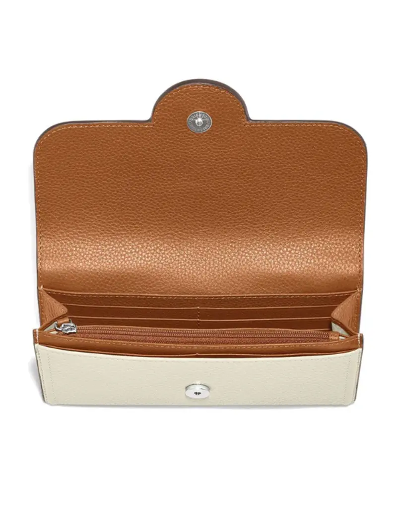 Cadiz Large Wallet in White