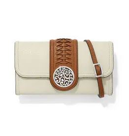 Cadiz Large Wallet in White
