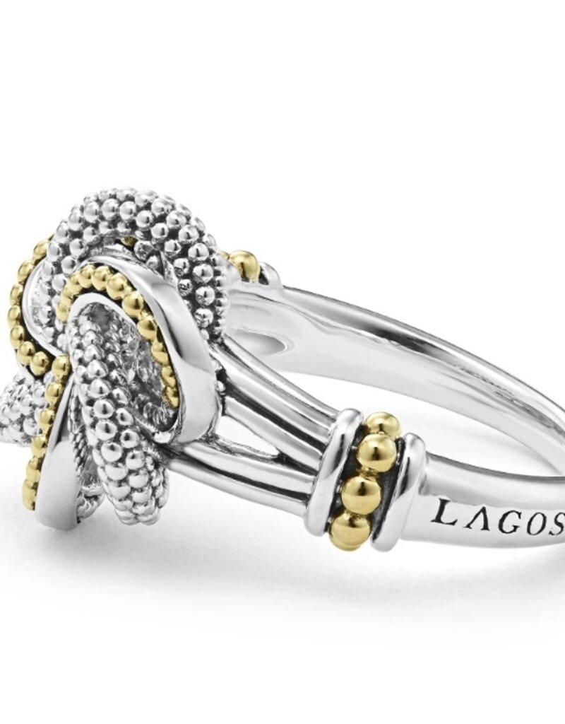 LAGOS Love Knot Two-tone Ring