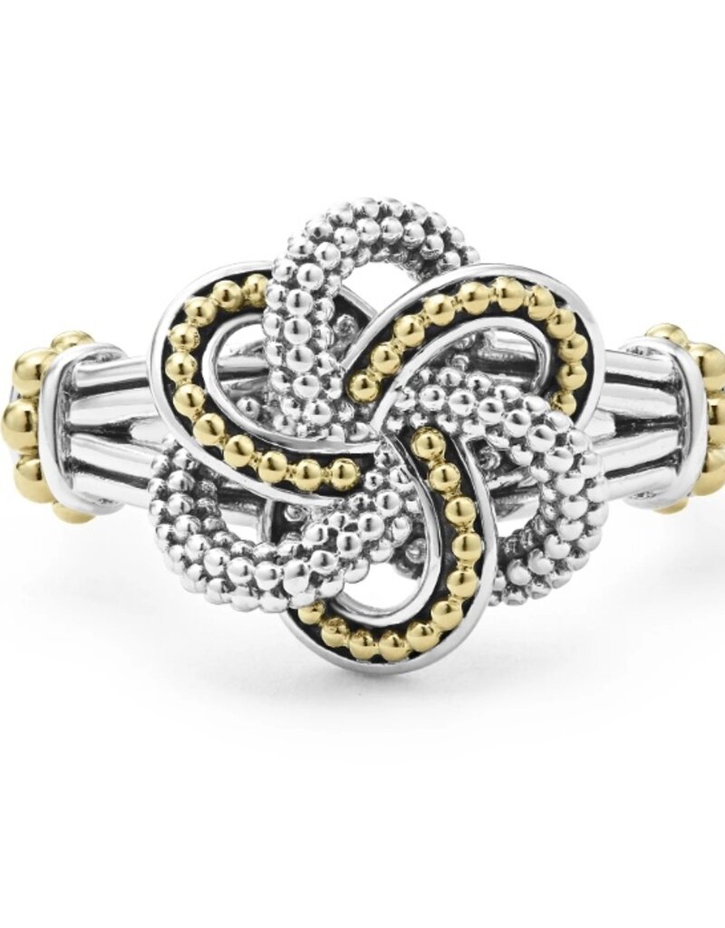 LAGOS Love Knot Two-tone Ring