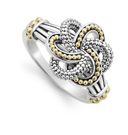 LAGOS Love Knot Two-tone Ring