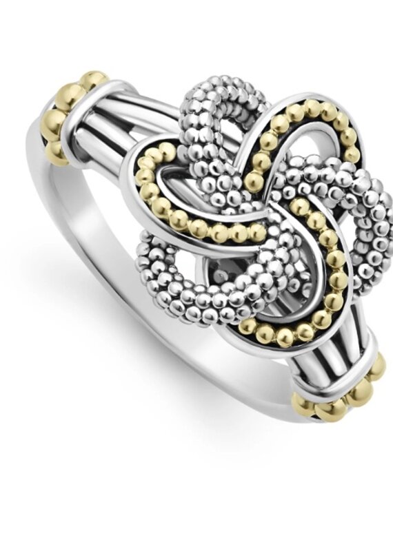 LAGOS Love Knot Two-tone Ring