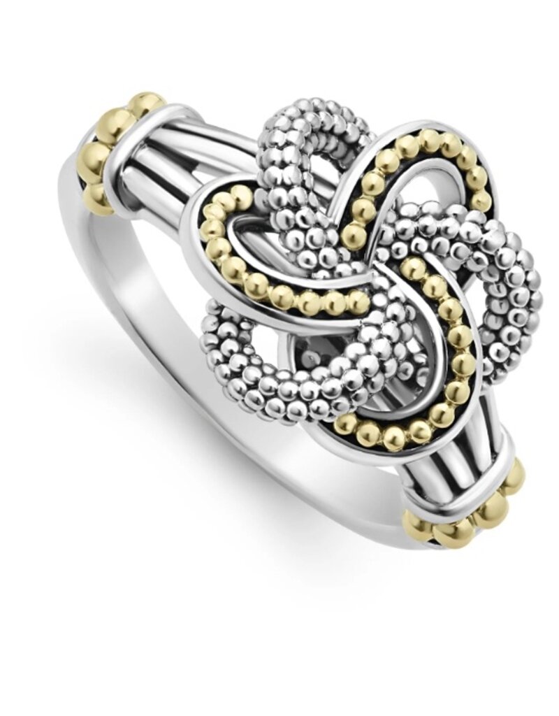LAGOS Love Knot Two-tone Ring