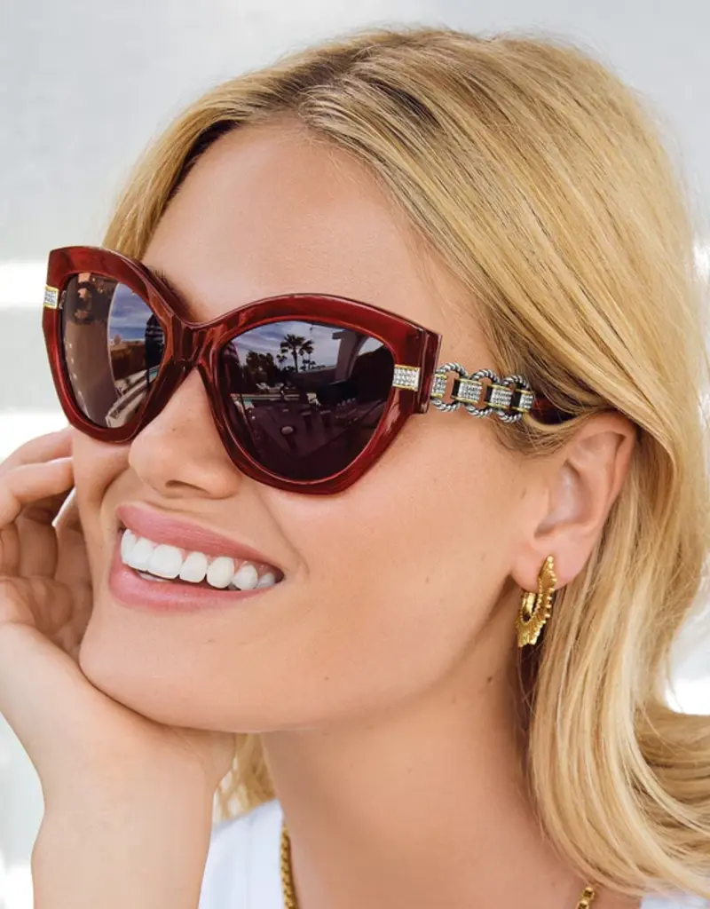 Meridian Adagio Sunglass in Rouge