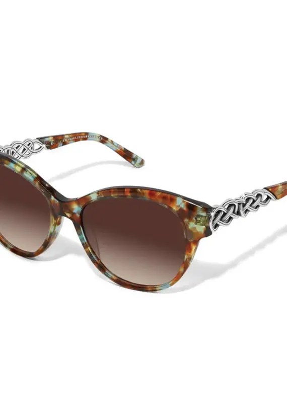 Interlok Braid Sunglass in Blue Havana