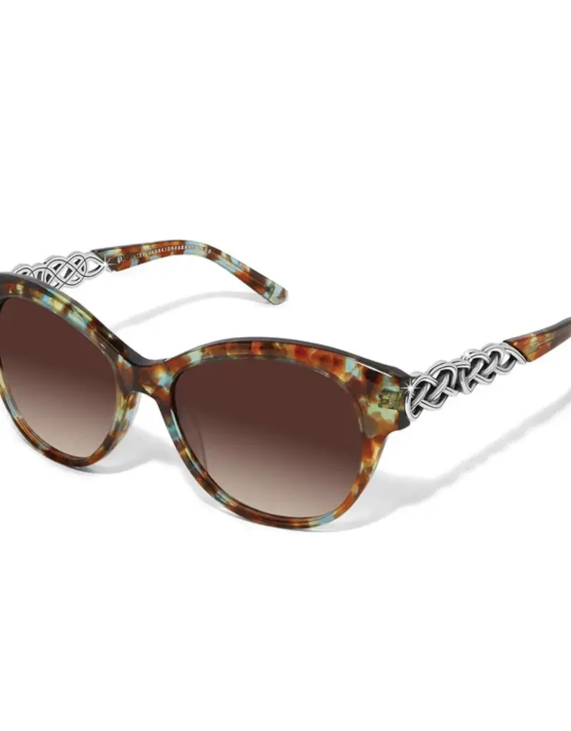 Interlok Braid Sunglass in Blue Havana