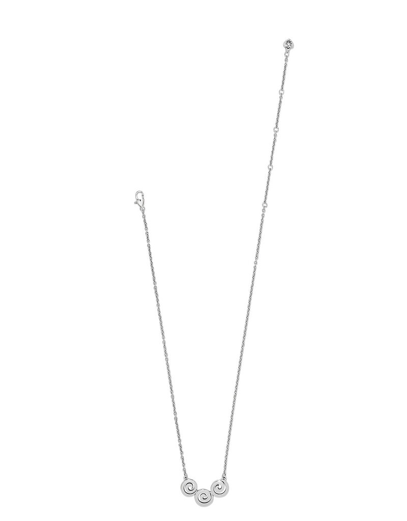 Vertigo Spiral Trio Necklace